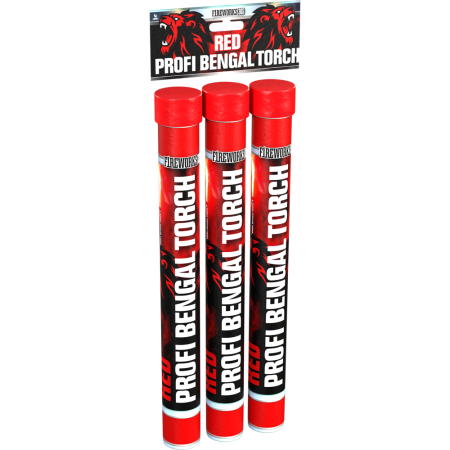 04526 Profi Bengal Torch Red