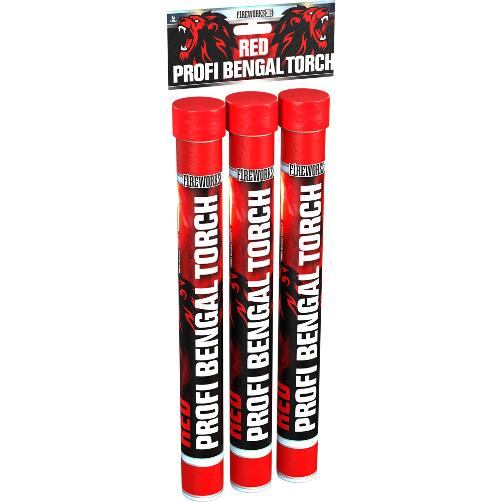 04526 Profi Bengal Torch Red