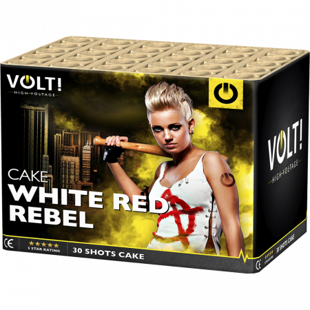6205 White Red Rebel