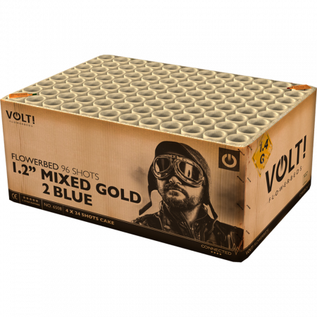 6508 1.2'' Mixed Gold 2 Blue